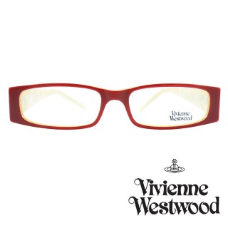 【Vivienne Westwood】光學鏡框時尚英倫龐克風-紅177 03(紅-VW177 03)