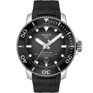 【TISSOT 天梭 官方授權】Seastar2000 海星600米潛水機械錶(T1206071744100)