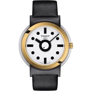【TISSOT 天梭 官方授權】HERITAGE MEMPHIS 幾何形狀限量腕錶 手錶 畢業禮物 慶端午 包粽(T1344102701100)
