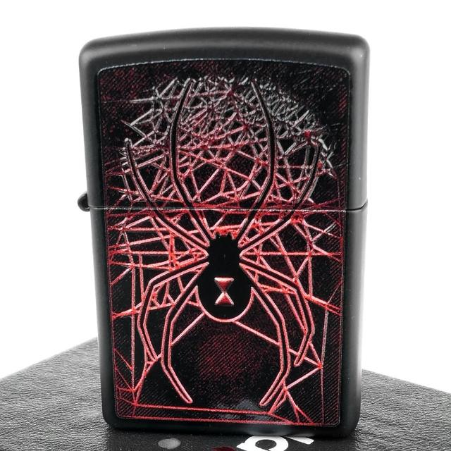 【Zippo】美系~Spider Design-蜘蛛圖案3D立體打火機