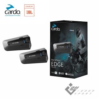 【Cardo】PACKTALK EDGE 安全帽通訊藍牙耳機(雙入組)