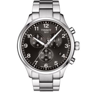 【TISSOT 天梭 官方授權】Chrono XL韻馳系列經典計時腕錶 手錶 畢業禮物 慶端午 包粽(T1166171105701)