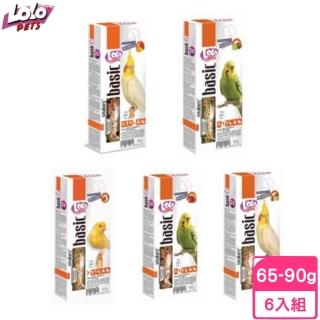 【LOLO】鸚鵡棒棒糖 65-90g*6入組(小動物零食/鸚鵡)