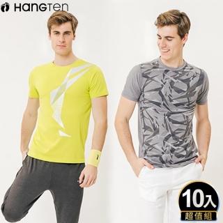 【Hang Ten】男裝童裝-ThermoContro機能印花設計運動T恤(多款選)