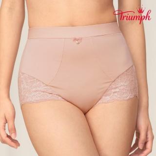 【Triumph 黛安芬】FLORALE 自由牡丹系列高腰短束褲 M-EL(氣質裸)