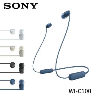 【SONY 索尼】WI-C100 無線入耳式耳機(公司貨)