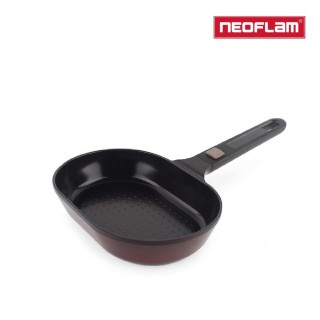 【NEOFLAM】My Pan 28cm煎魚鍋-寶石紅(可拆手把煎烤兩用)