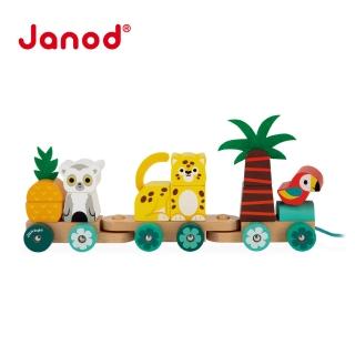 【法國Janod】雨林大冒險-雨林動物接駁車