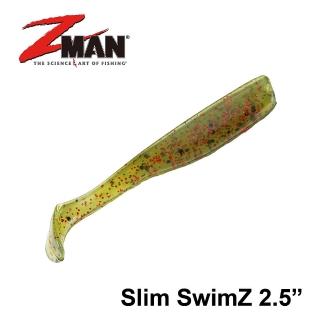 【RONIN 獵漁人】Z-MAN Slim SwimZ 2.5吋 T尾小魚(路亞 軟蟲 淡水 海水 根魚)