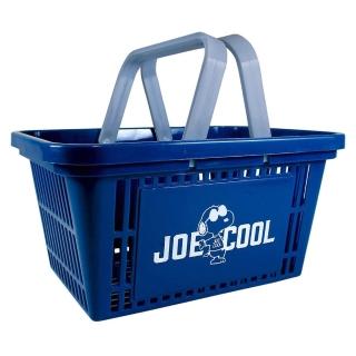 【T’S FACTORY】史努比SNOOPY 附提把塑膠置物籃 L JOE COOL 深藍色(文具雜貨)