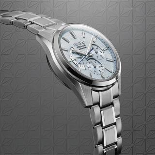【SEIKO 精工】Presage 新銳 動力顯示機械錶 指針錶 手錶 禮物 畢業(6R21-01H0B/SPB305J1)