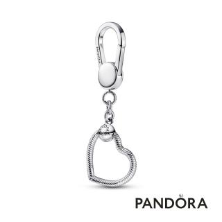 【Pandora 官方直營】Pandora Moments 小型心形包包釦環
