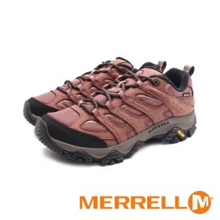 【MERRELL】女 MOAB 3 SMOOTH GORE-TEX 防水郊山健行鞋 女鞋(棕紅)