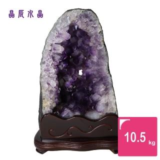 【晶辰水晶】5A級招財天然巴西紫晶洞 10.5kg(FA300)