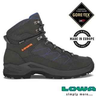 【LOWA】男 歐洲製造 TAURUS PRO GTX 中筒防水透氣多功能健行鞋/登山鞋(LW310529-0937 深灰)