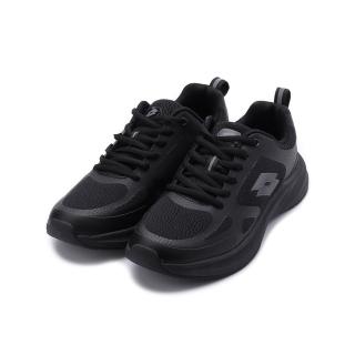 【LOTTO】氫速輕量跑鞋 黑 男鞋 LT5000