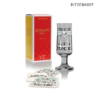 【RITZENHOFF】SCHNAPPS系列 新式烈酒shot杯-酷酷浣熊-Kathrin Stockebrand