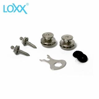 【LOXX】Strap Lock E-NICKEL-XL 安全背帶扣 鎳銀款(原廠公司貨 商品保固有保障)