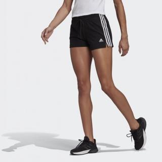 【adidas 愛迪達】短褲 女款 運動褲 黑 GM5523