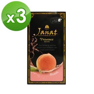 【咖樂迪咖啡農場】Janat 普羅旺斯系列蜜桃茶 3入組(2gx25入x1袋)