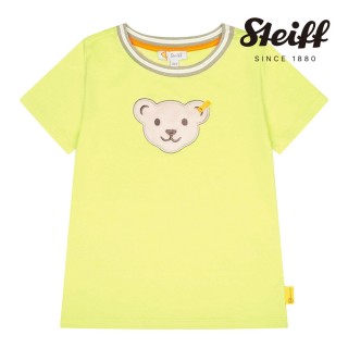 【STEIFF】熊頭童裝 經典熊頭 短袖T(短袖上衣 啾啾款)