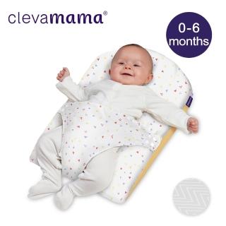 【ClevaMama】嬰兒靠墊(寶寶靠墊 防吐奶斜坡墊)