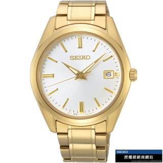【SEIKO 精工】經典簡約紳士腕錶 指針錶 手錶 禮物 畢業(6N52-00A0K/SUR314P1)