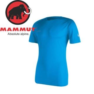 【Mammut 長毛象】男款 MTR71 T-shirt《大西洋藍》短袖/圓領T恤/吸濕排汗/1041-07750(悠遊山水)