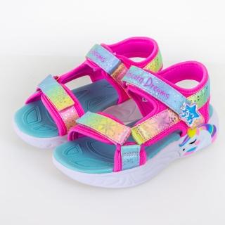【SKECHERS】女童鞋系列 涼鞋 拖鞋 UNICORN DREAMS SANDAL(302682LPKMT)