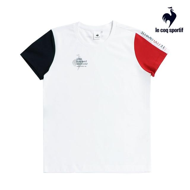 【LE COQ SPORTIF 公雞】休閒潮流短袖T恤 中性-3色-LWQ23202