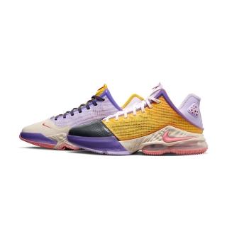 【NIKE 耐吉】Lebron XIX Low EP 男鞋 紫色 避震 包覆 籃球鞋 DO9828-500