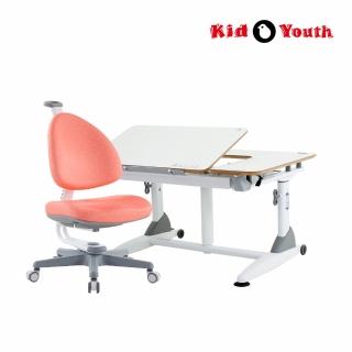 【Kid2Youth 大將作】G6C+XS成長書桌椅-BABO椅(桌椅組 桌板升級款)