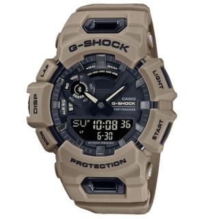 【CASIO 卡西歐】G-SHOCK 智慧藍牙 運動訓練 防震 雙顯錶 樹脂錶帶 防水200米 GBA-900(GBA-900UU-5A)