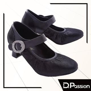 【D.Passion x 美佳莉舞鞋】45005 黑羊皮 1.8吋(摩登鞋)