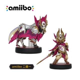 【Nintendo 任天堂】Switch amiibo 魔物獵人 崛起：破曉 加爾克 爵銀龍犬 / 艾路 爵銀龍貓(二選一)