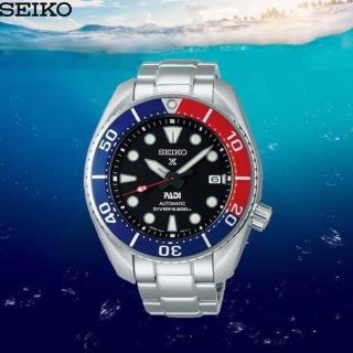 【SEIKO 精工】Prospex系列 SCUBA PADI 潛水機械錶(SPB181J1/6R35-00R0R)