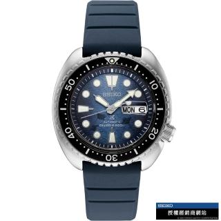 【SEIKO 精工】PROSPEX 魔鬼魚海龜王200米潛水機械錶指針錶 手錶 禮物 畢業(4R36-06Z0H/SRPF77K1)