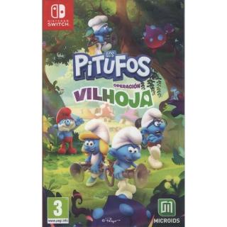【Nintendo 任天堂】NS Switch 藍色小精靈：邪惡葉子大作戰 The Smurfs: Mission Vileaf(中英日文歐版)