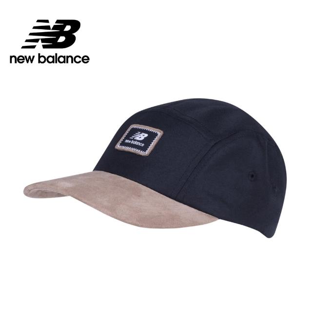 【NEW BALANCE】NB 五分割帽_棒球帽_中性_黑色_LAH23115BK