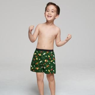 【Mr. DADADO】哈囉一夏 110-130男童內褲 舒適寬鬆-GCQ231GR(綠)