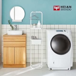 【HEIAN SHINDO 平安伸銅】浴室可調高低收納盒架TTN-4/白色
