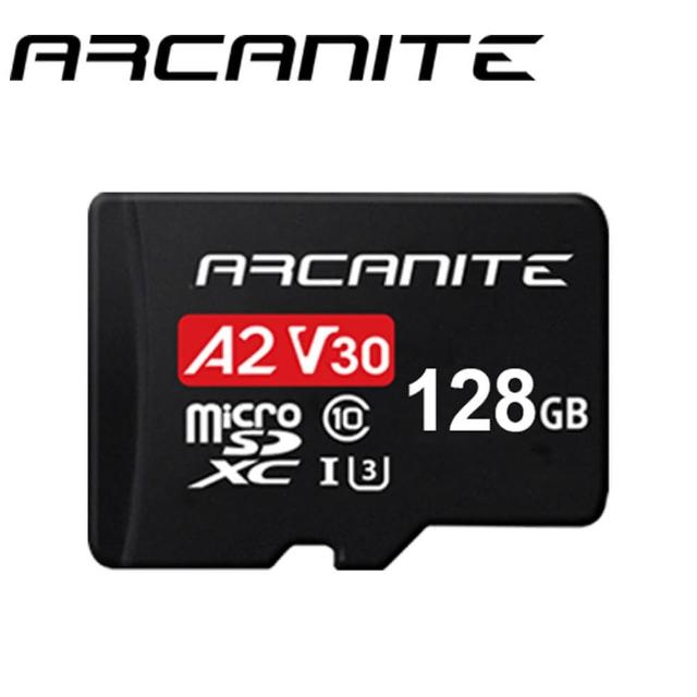 【ARCANITE】128GB MicroSDXC U3 V30 A2 記憶卡