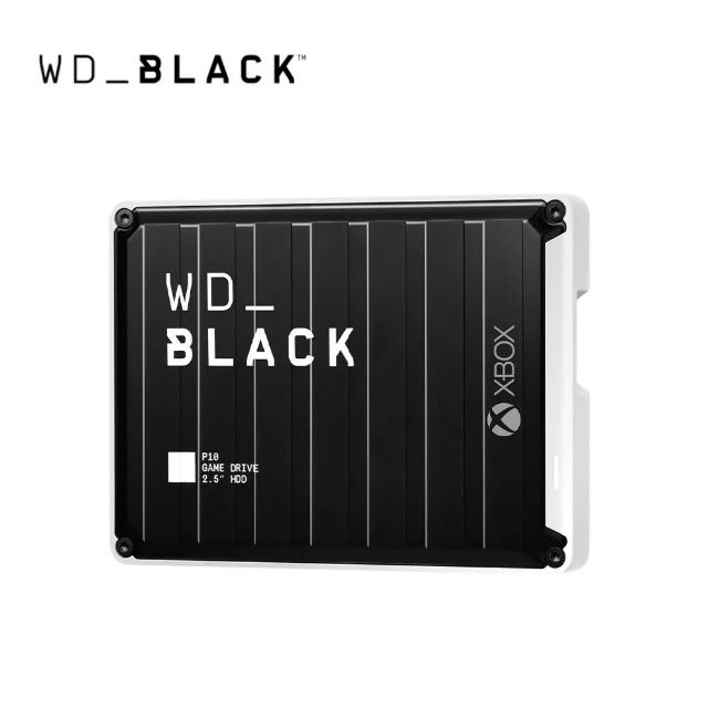 【WD 威騰】黑標 P10 Game Drive 4TB 2.5吋行動硬碟(for Xbox)