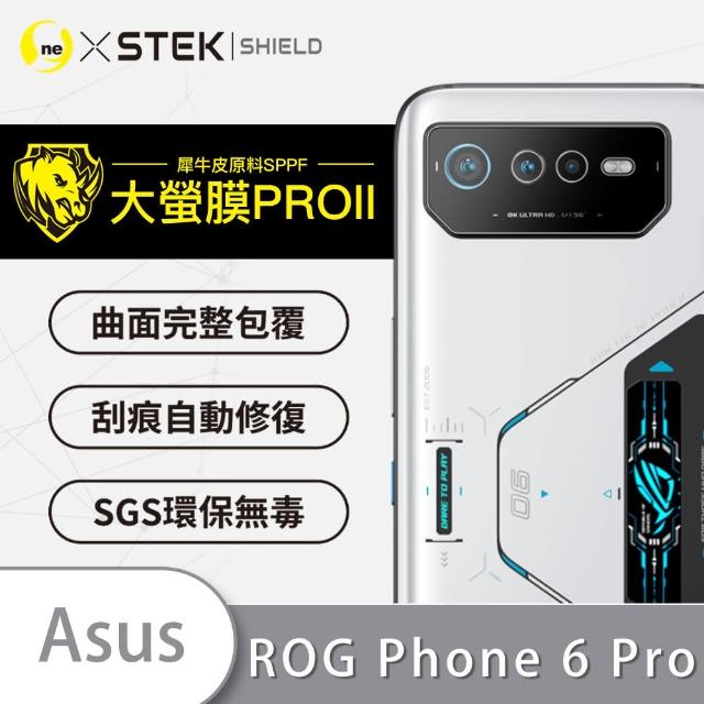 【o-one台灣製-小螢膜】ASUS ROG Phone 6 Pro 精孔版鏡頭保護貼2入