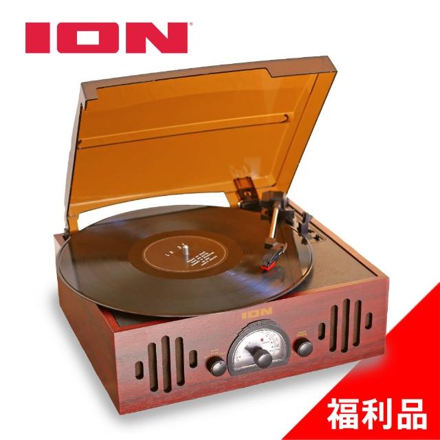 【ion audio】Trio LP neo 3合1復古箱式黑膠唱機/ AM/FM收音機(福利品)