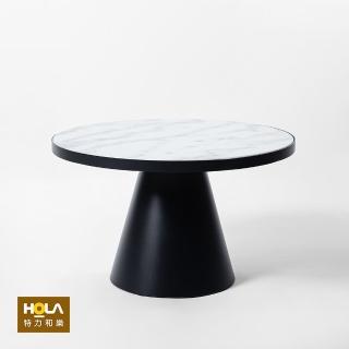 【HOLA】Actona索莉雅大理石圓形茶几65.7x65.7x40cm