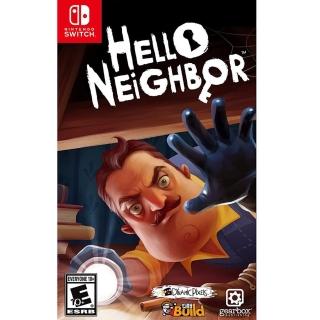 【Nintendo 任天堂】NS Switch 你好 鄰居 Hello Neighbor(中英日文美版)