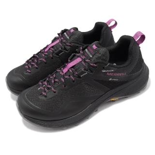 【MERRELL】登山鞋 MQM 3 GTX 極致黑 紫 低筒 女鞋 越野 戶外 郊山 防水 Gore-Tex(ML135532)
