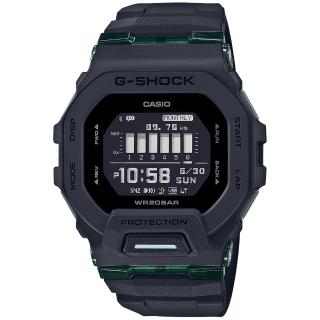 【CASIO 卡西歐】G-SHOCK 手機藍牙連線計步多功能運動錶 畢業 禮物(GBD-200UU-1/速)