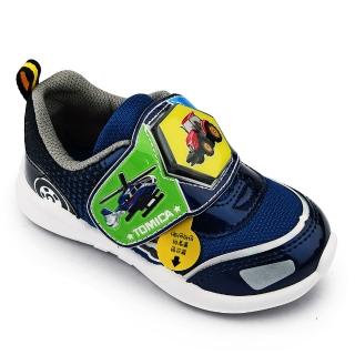 【童鞋城堡】LED電燈 透氣運動鞋 Tomica多美汽車(TM7782-藍)